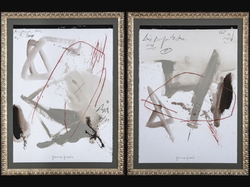 VERSALLES I & II - Paper Painting by NOVOCUADRO ART COMPANY - view 2